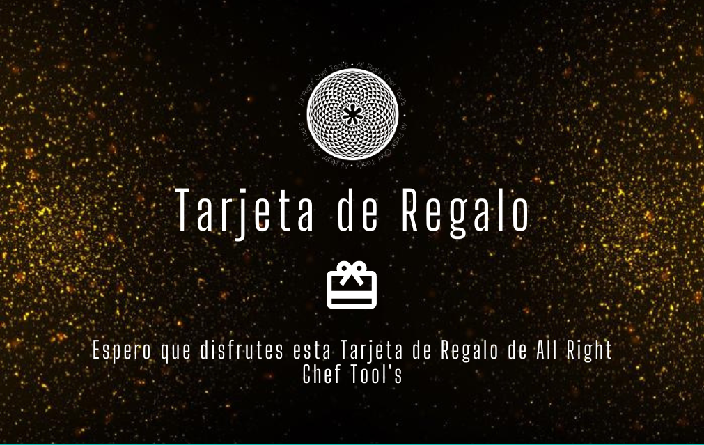 Tarjeta de Regalo All Right Chef Tool's