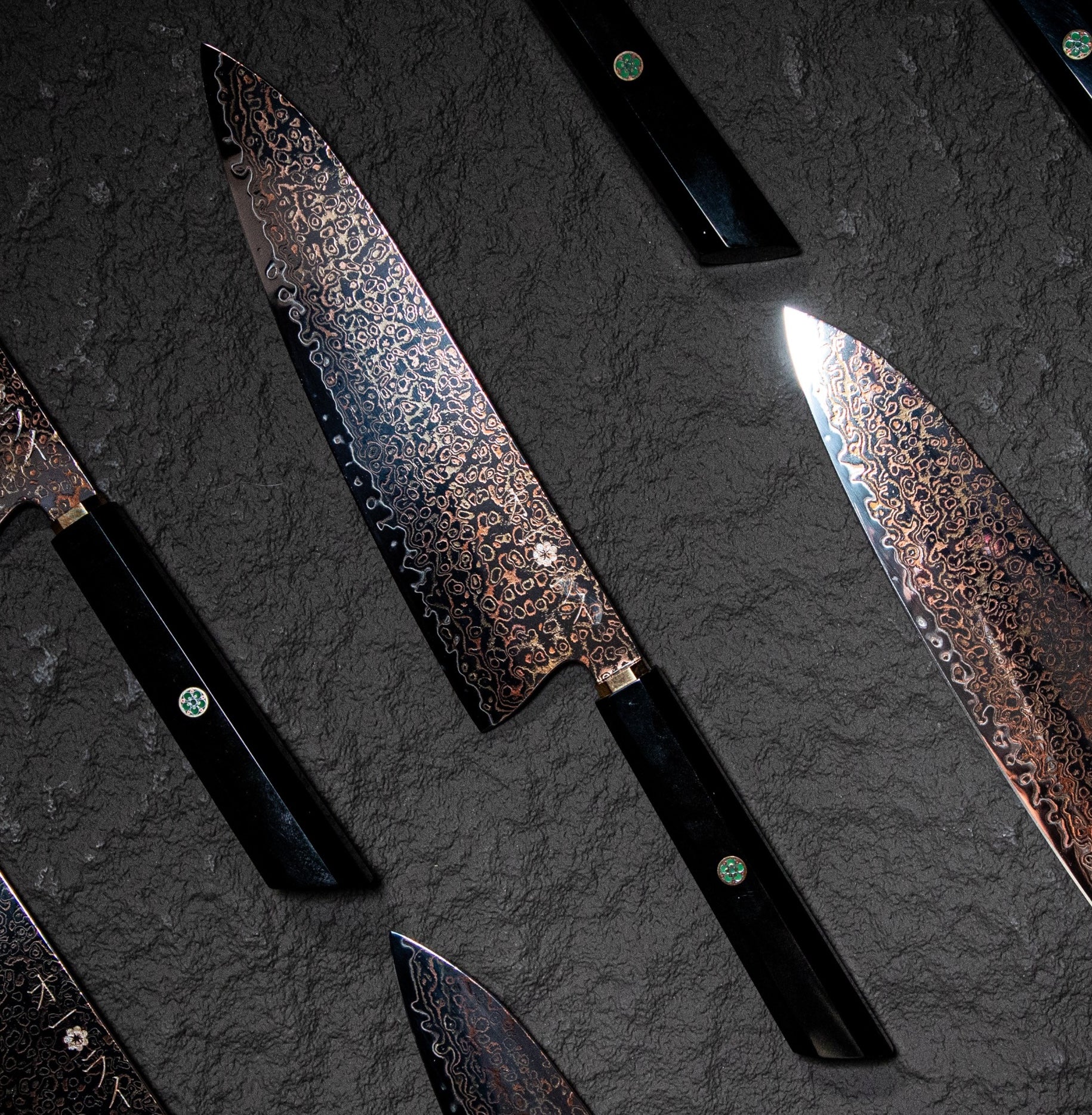 Cuchillo Chef Copper Damasco Premium