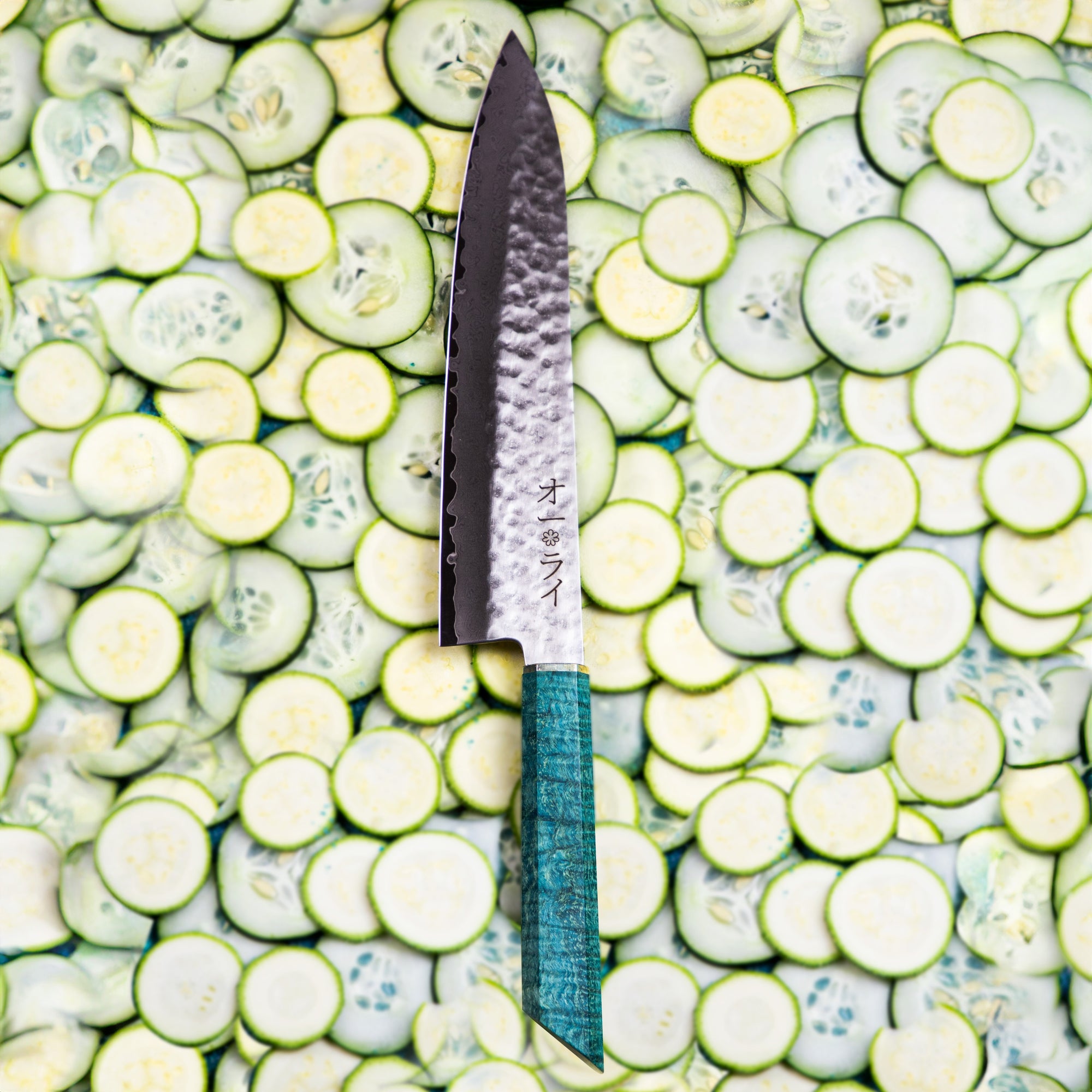 Cuchillo Gyuto Damasco Martillado