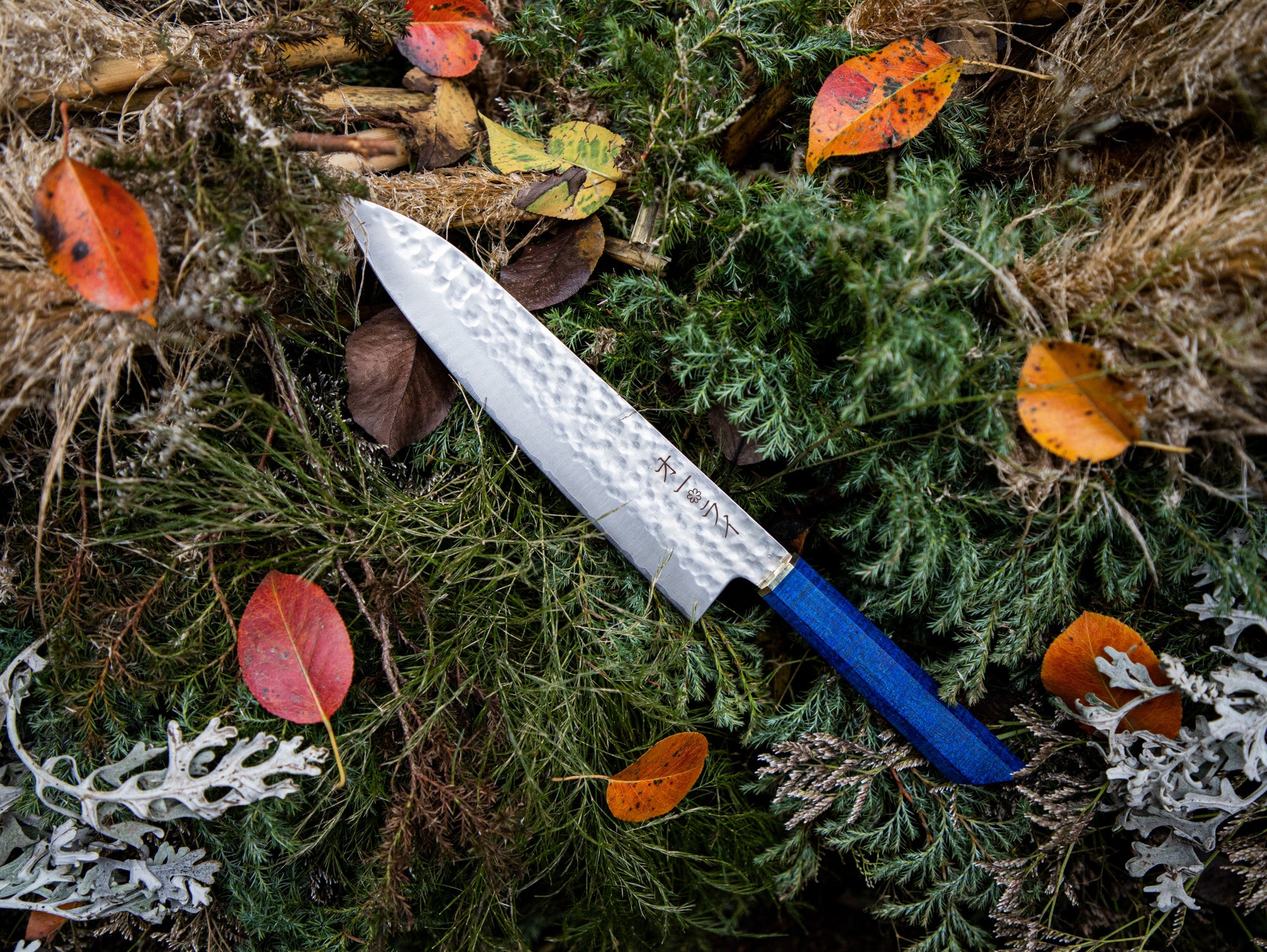 Cuchillo Gyuto Damasco Martillado