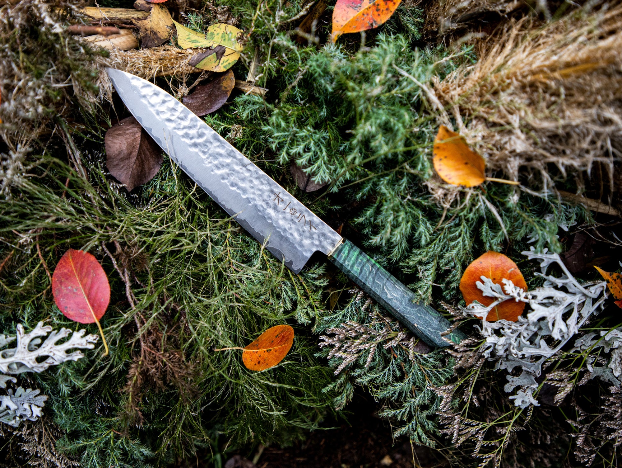 Cuchillo Gyuto Damasco Martillado