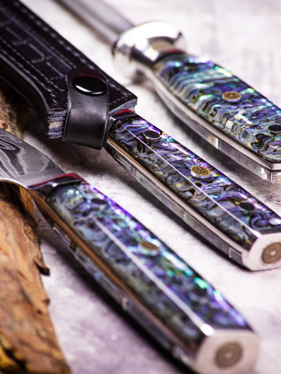 Chaira de Diamante - Colección Abulón - All Right Chef Tool´s