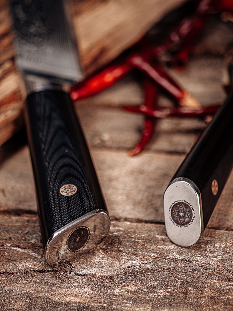 Cuchillo Deshuesador Acero Damasco - Colección DARKNIFE - All Right Chef Tool´s