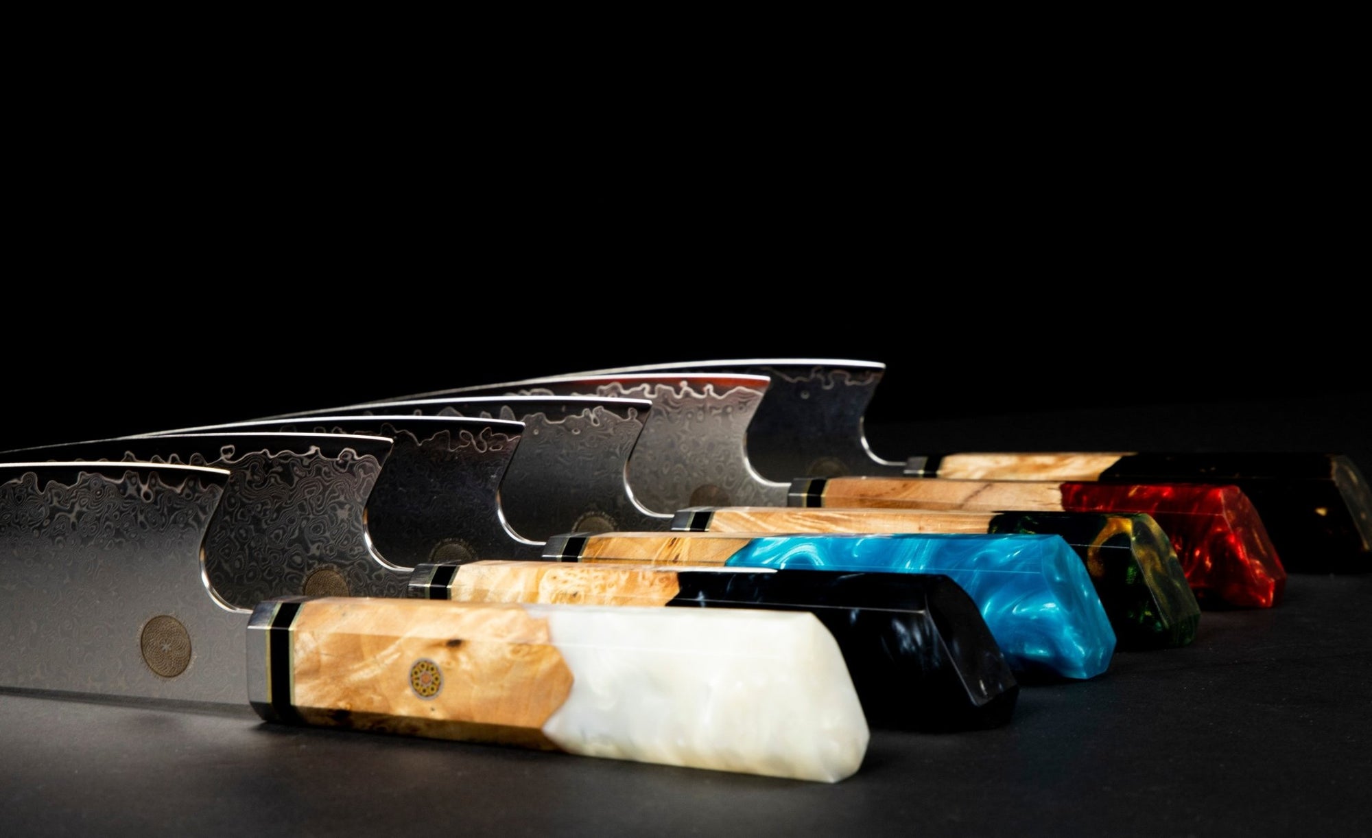 Cuchillo Kiritsuke Acero Damasco Japonés - All Right Chef Tool´s