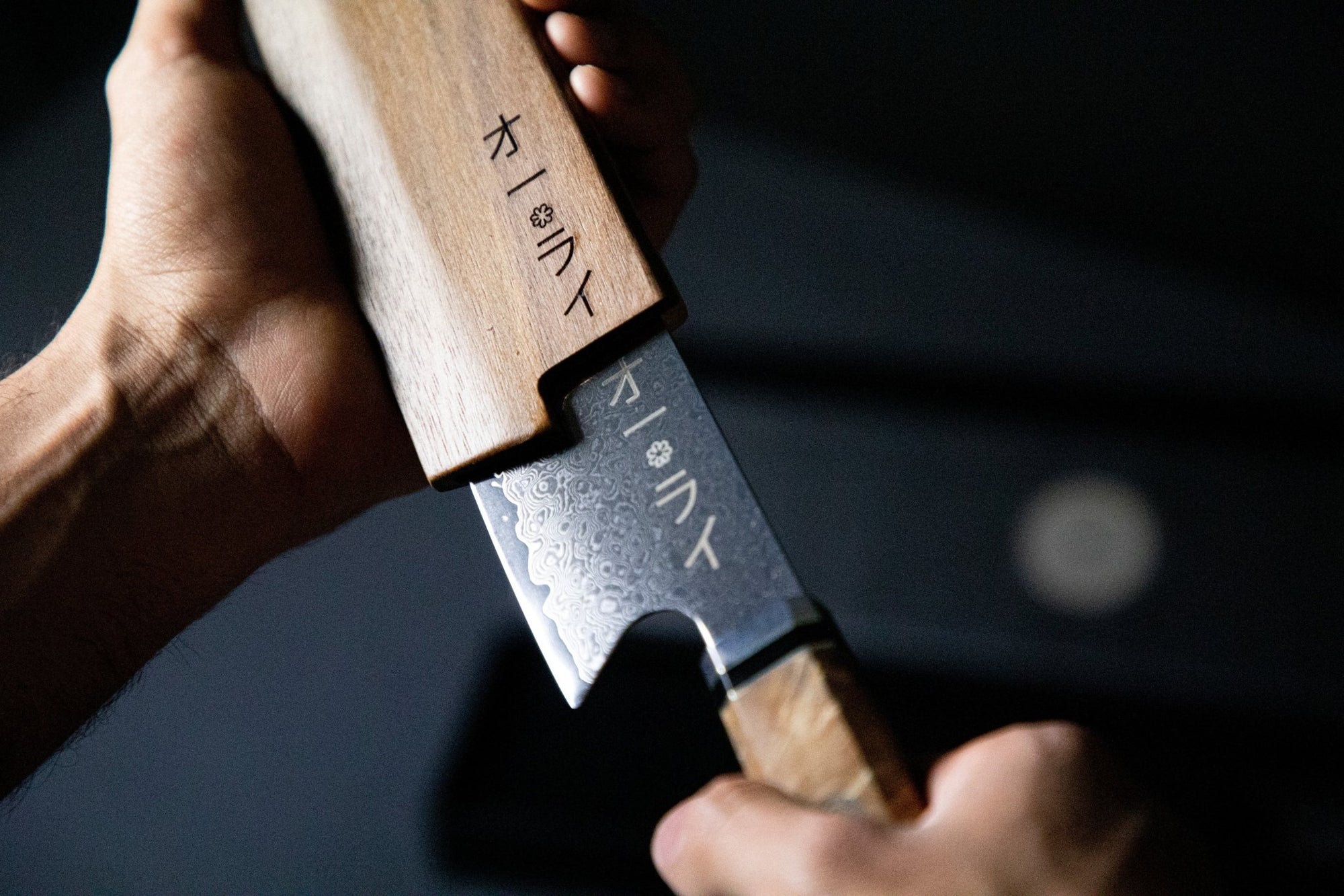 Cuchillo Kiritsuke Acero Damasco Japonés - All Right Chef Tool´s