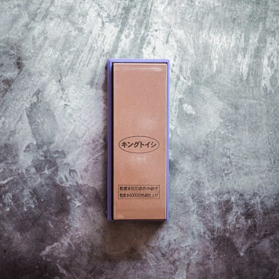 Piedra de afilado King 800/6000 con Base - All Right Chef Tool´s