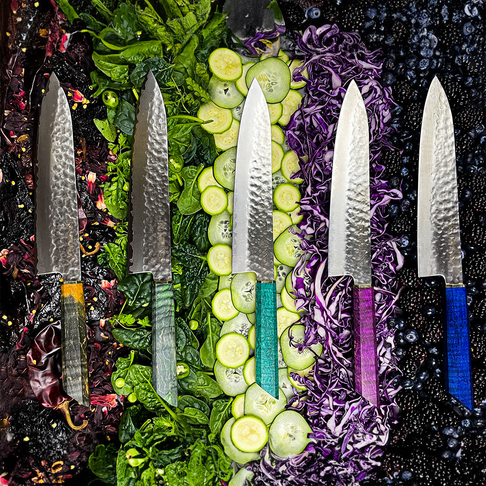 Cuchillo Gyuto Damasco Martillado