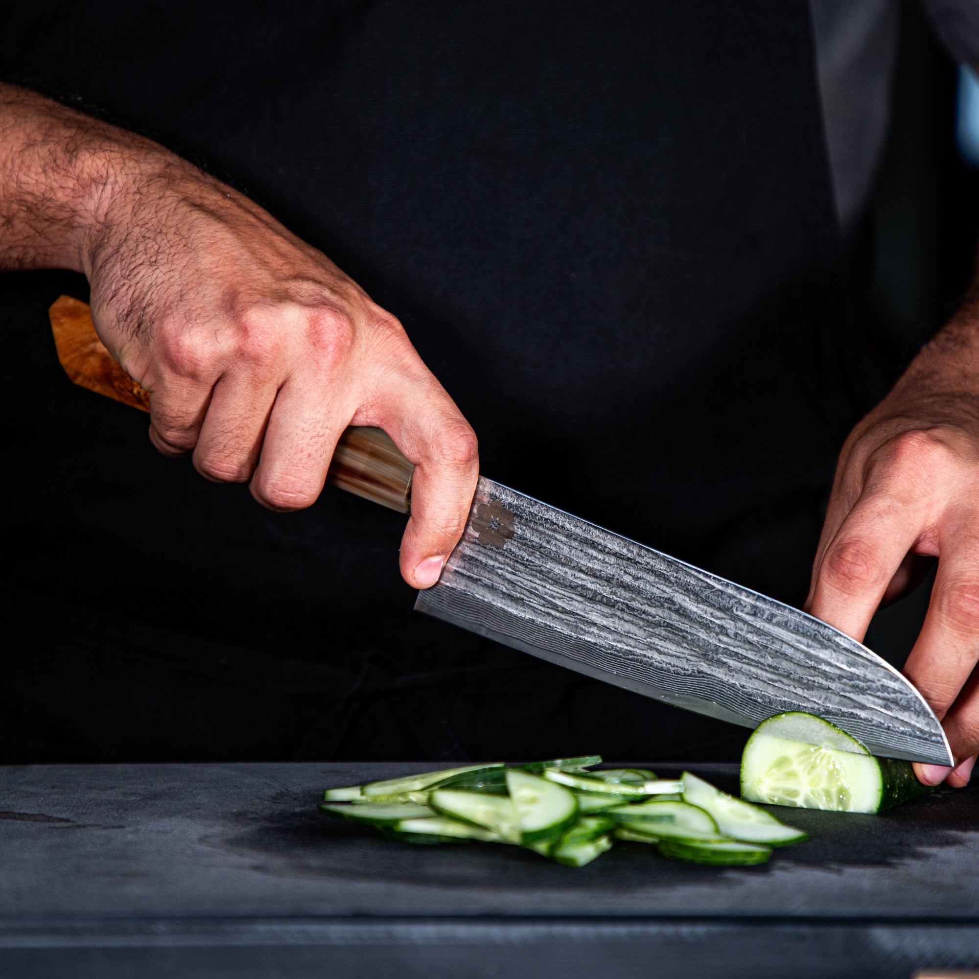 Cuchillo Santoku - Colección Kyoto