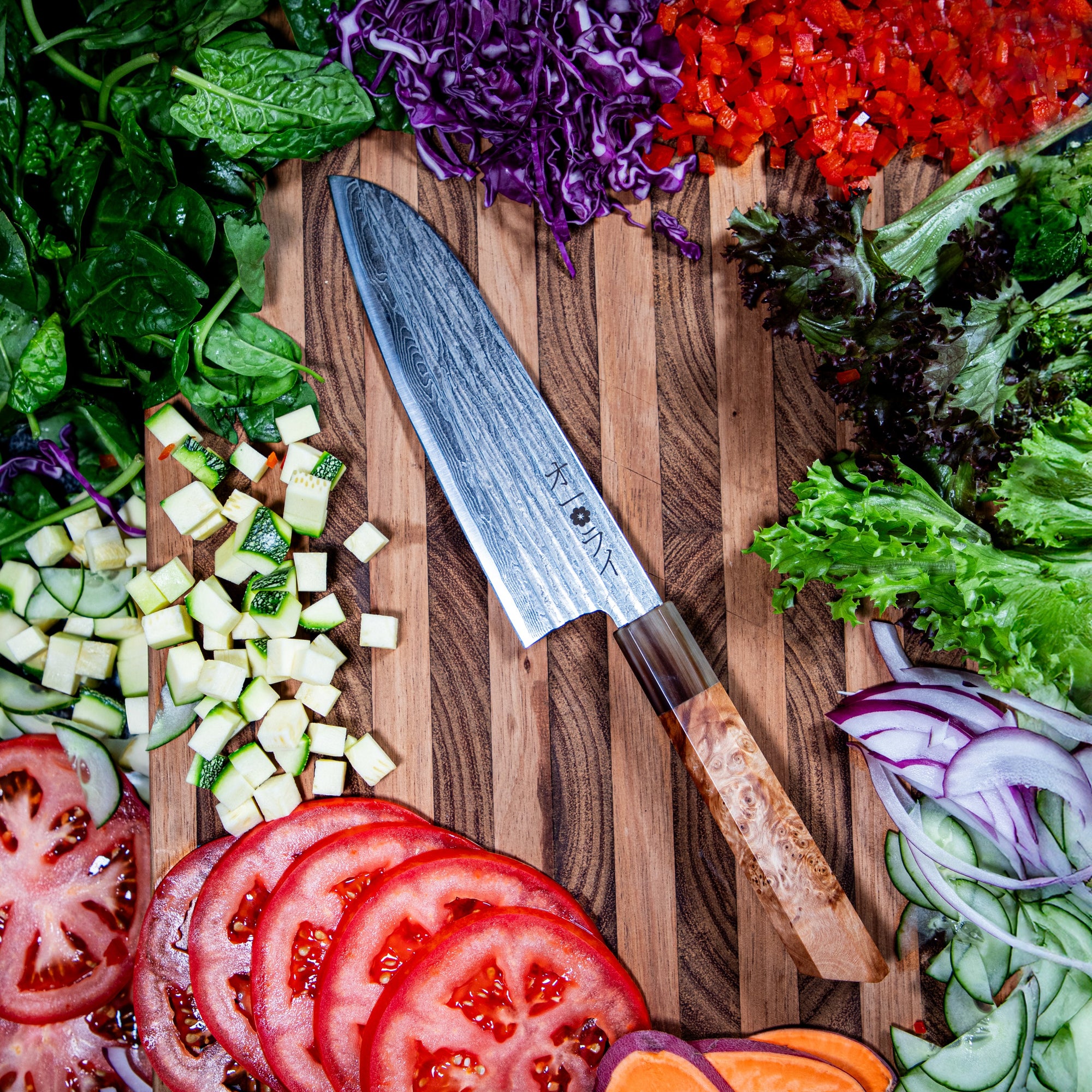Cuchillo Santoku - Colección Kyoto