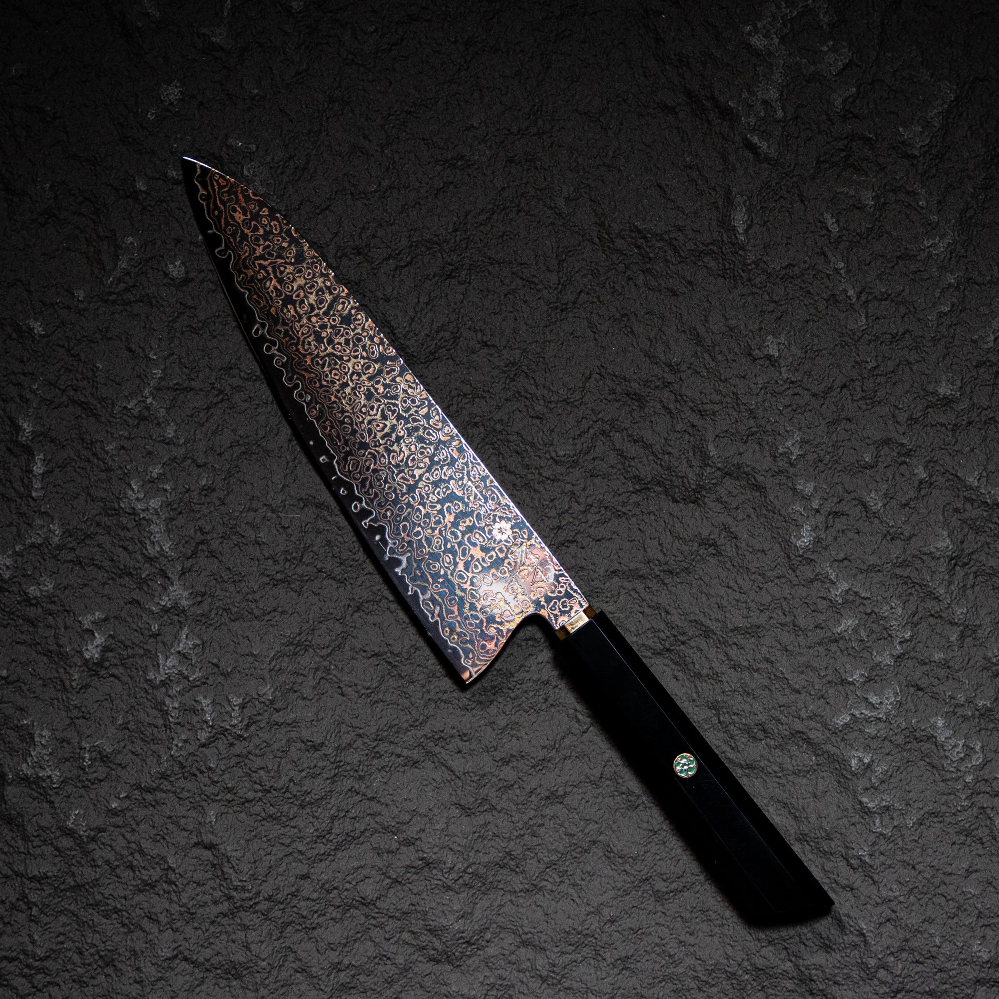 Cuchillo Chef Copper Damasco Premium