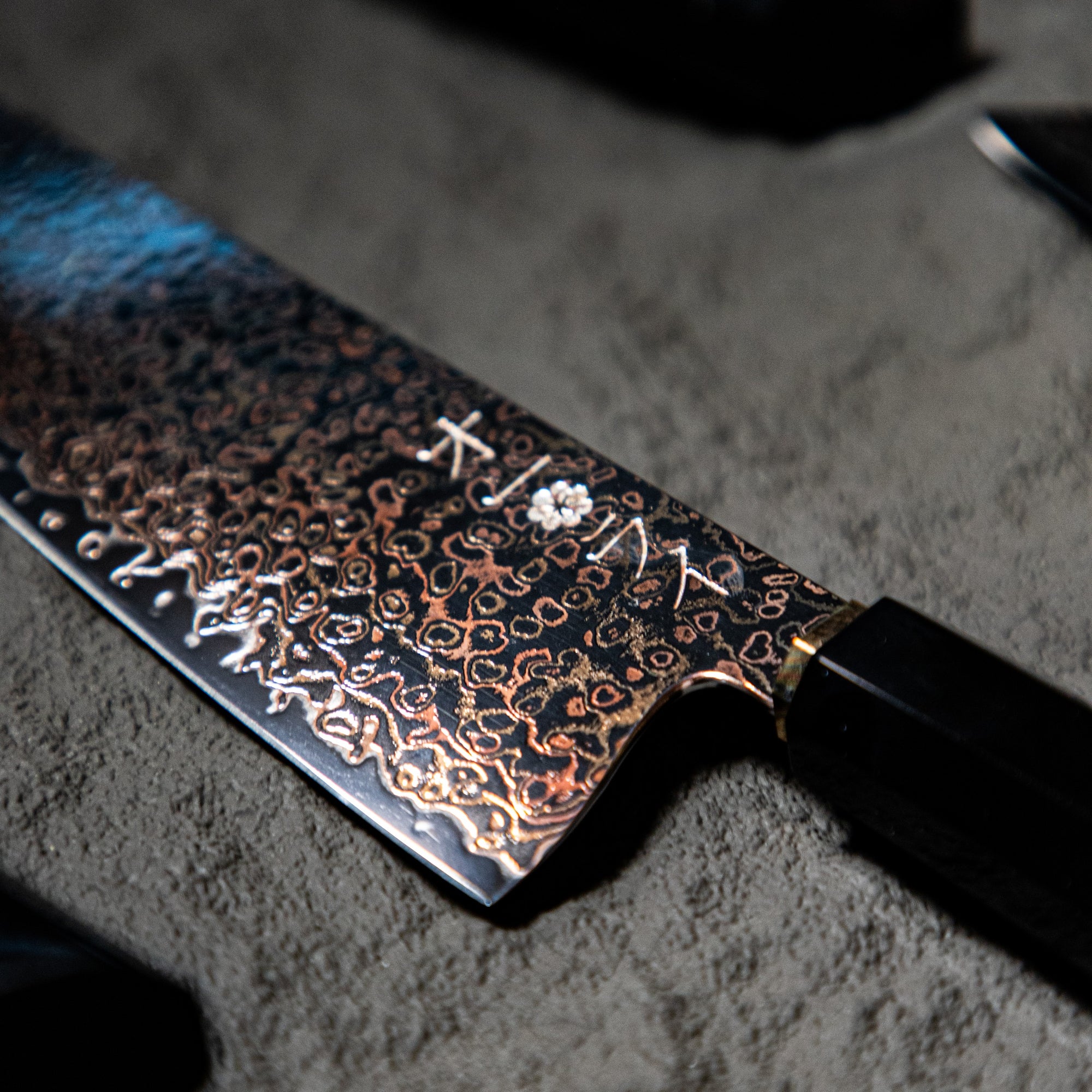 Cuchillo Chef Copper Damasco Premium