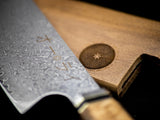Cuchillo Kiritsuke Acero Damasco Japonés - All Right Chef Tool´s