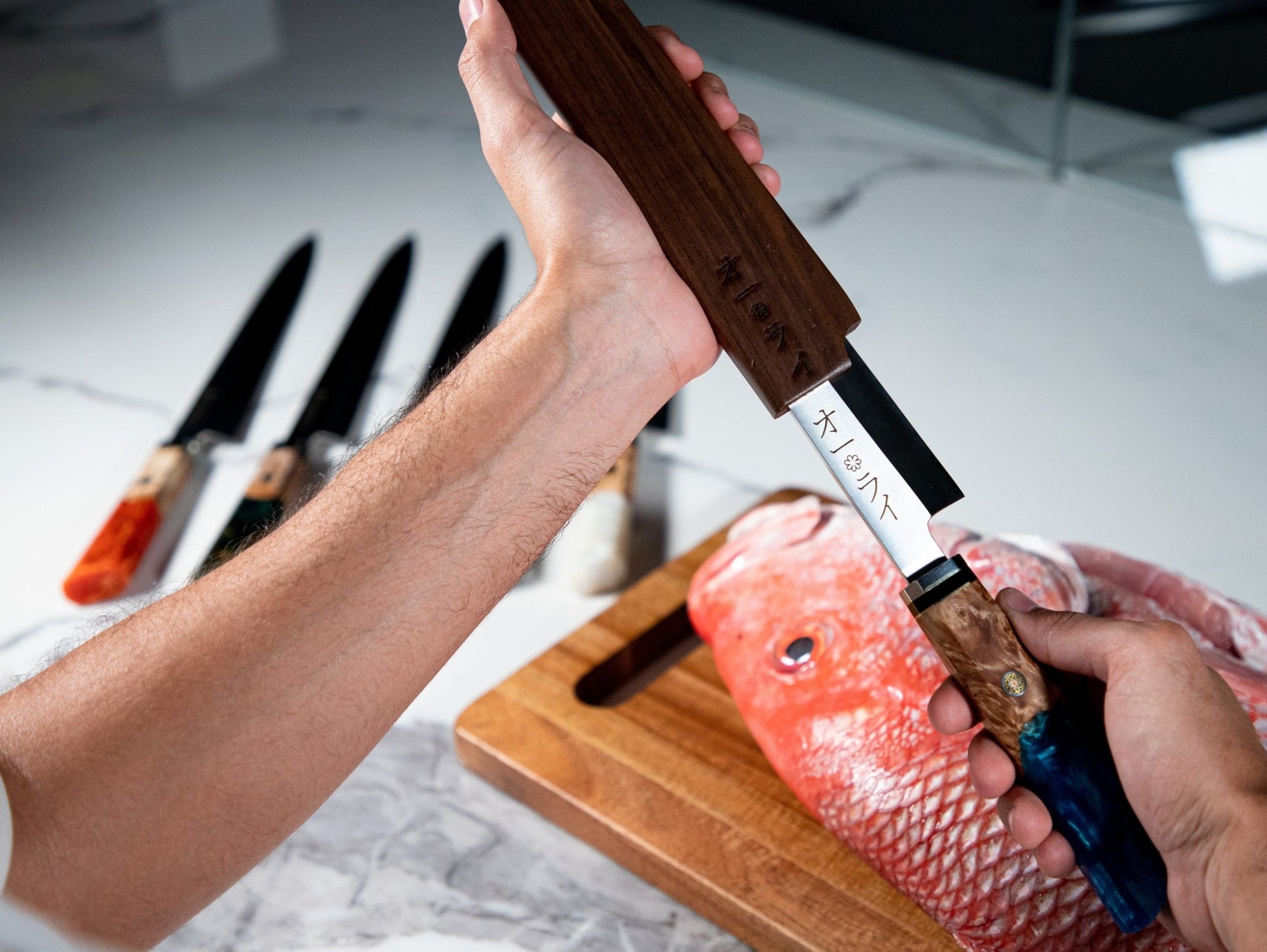 Cuchillo Yanagiba - All Right Chef tool's 28cm - All Right Chef Tool´s